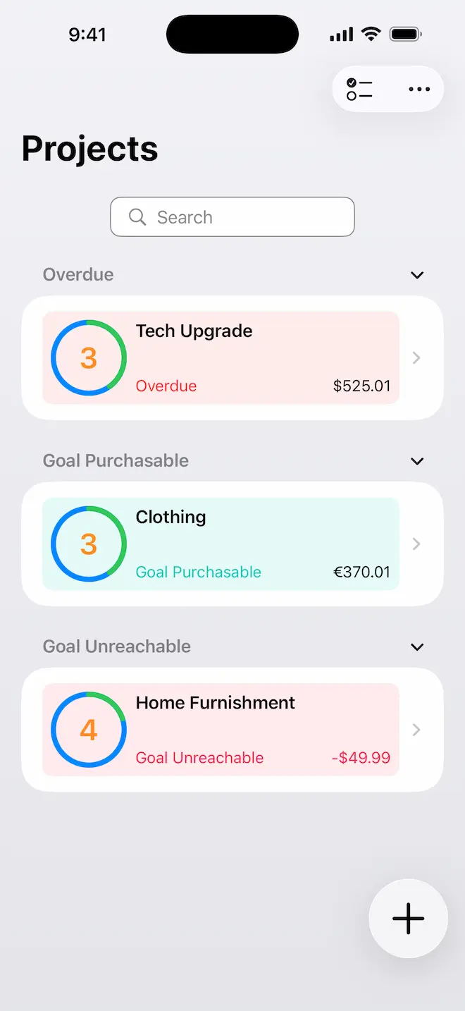 BudgetBear Projects